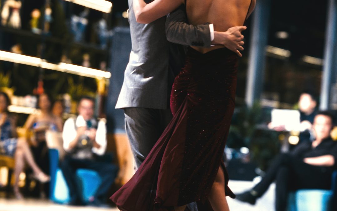 La bonne cavalière de tango argentin